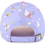 New York Giants girls preschool 47 lavender new york giants unicorn clean up adjustable hat | Giants Shop