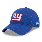 New York Giants girls toddler royal new york giants hearts 9twenty adjustable hat | Giants Shop