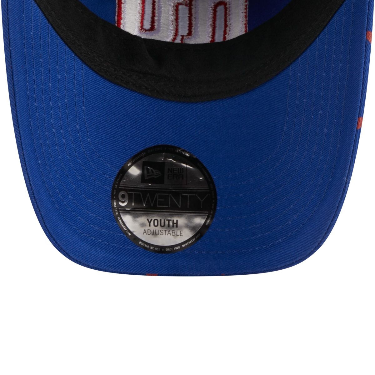 New York Giants girls toddler royal new york giants hearts 9twenty adjustable hat | Giants Shop