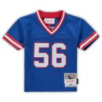 New York Giants infant mitchell  ness lawrence taylor royal new york giants 1986 retired legacy jersey | Giants Shop