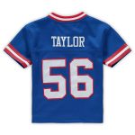 New York Giants infant mitchell  ness lawrence taylor royal new york giants 1986 retired legacy jersey | Giants Shop