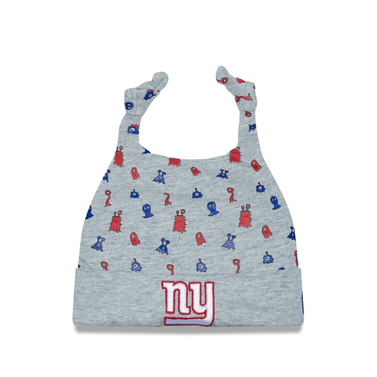 New York Giants infant new era heather gray new york giants critter cuffed knit hat | Giants Shop