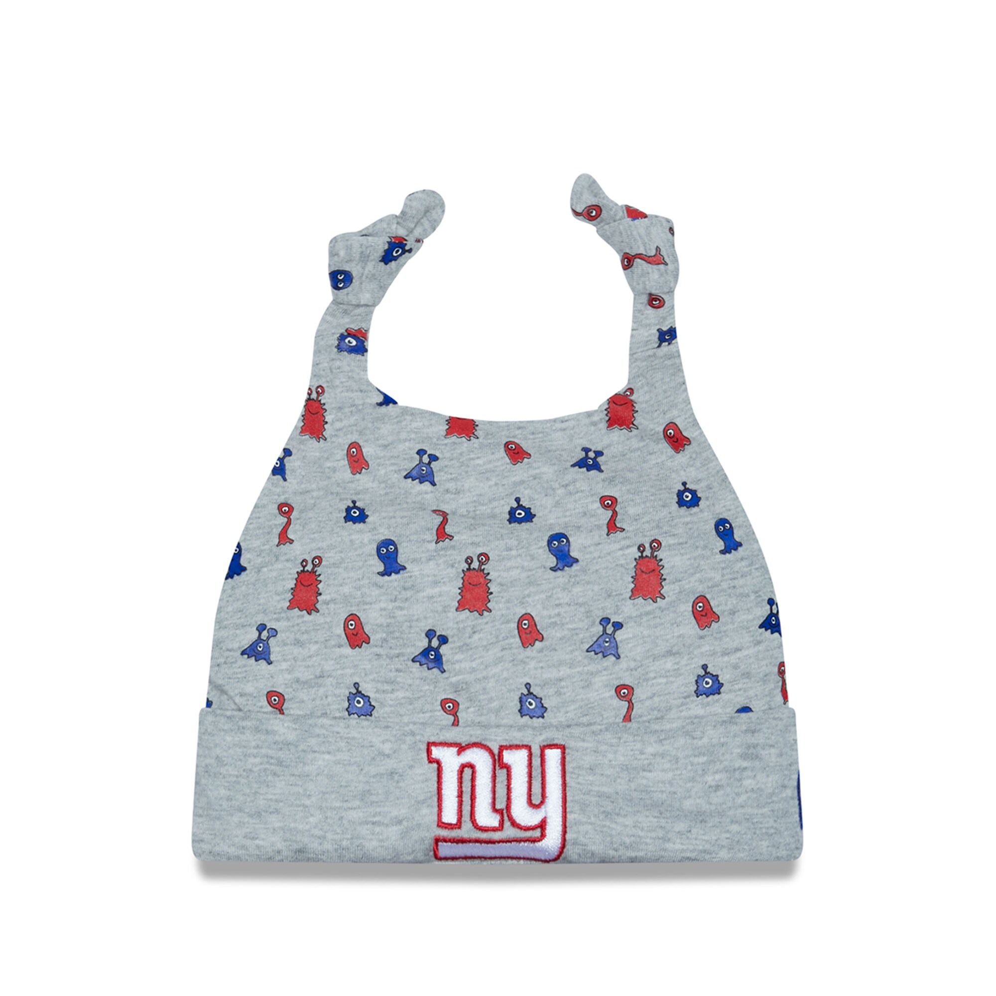 New York Giants infant new era heather gray new york giants critter cuffed knit hat | Giants Shop