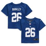 New York Giants infant nike saquon barkley royal new york giants game jersey | Giants Shop