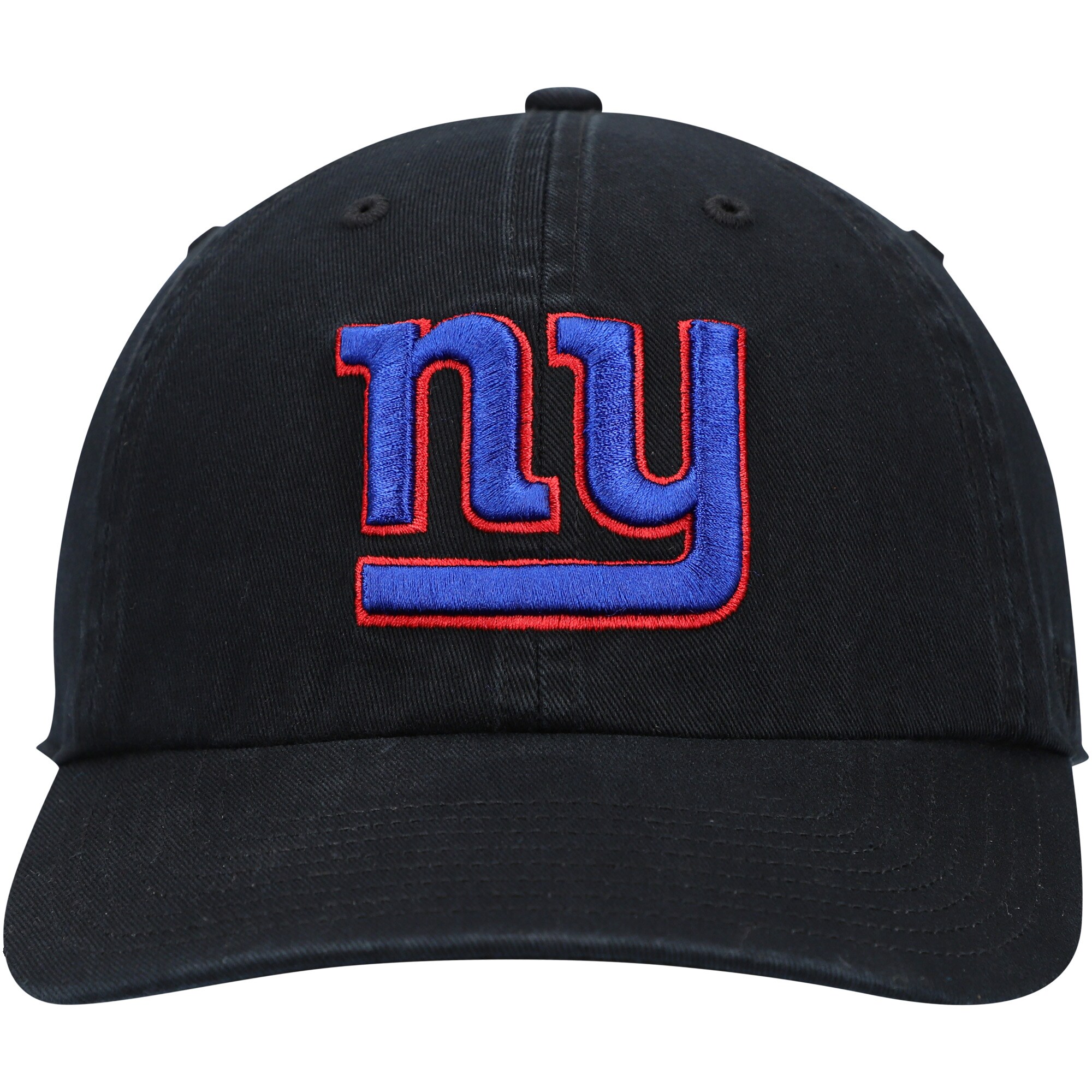 New York Giants mens 47 black new york giants clean up alternate adjustable hat | Giants Shop