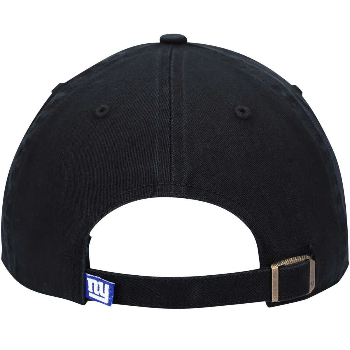 New York Giants mens 47 black new york giants clean up alternate adjustable hat | Giants Shop