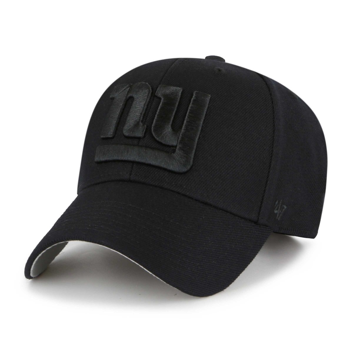 New York Giants mens 47 black new york giants tonal mvp adjustable hat | Giants Shop