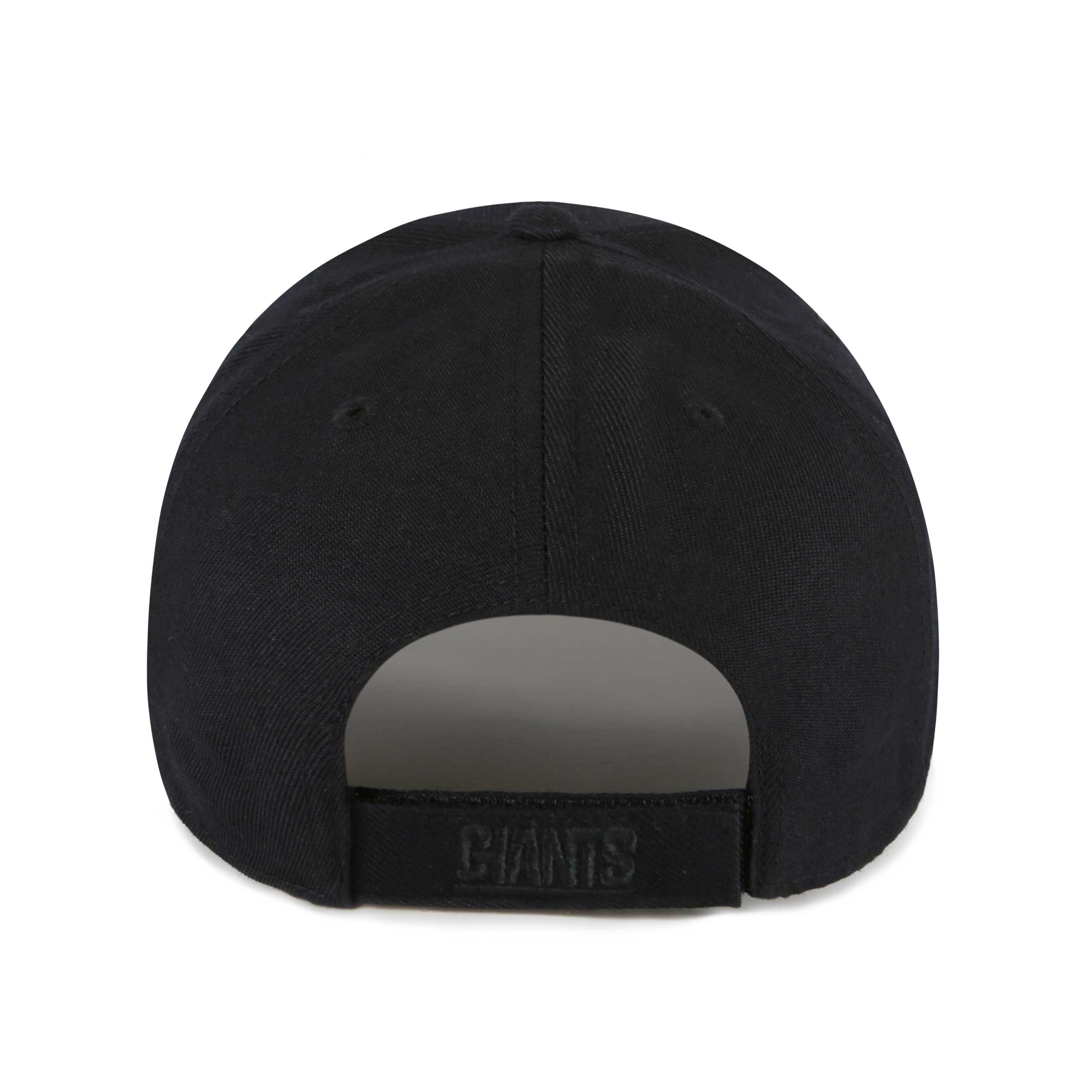 New York Giants mens 47 black new york giants tonal mvp adjustable hat | Giants Shop
