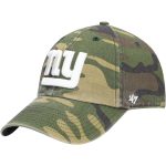 New York Giants mens 47 camo new york giants woodland logo clean up adjustable hat | Giants Shop