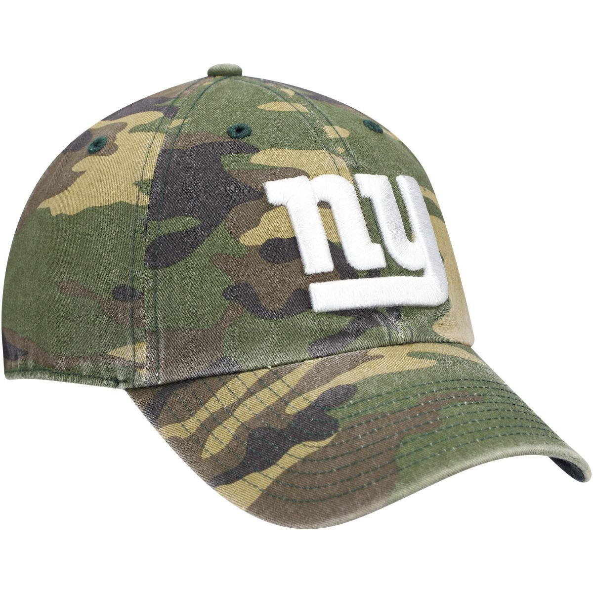 New York Giants mens 47 camo new york giants woodland logo clean up adjustable hat | Giants Shop