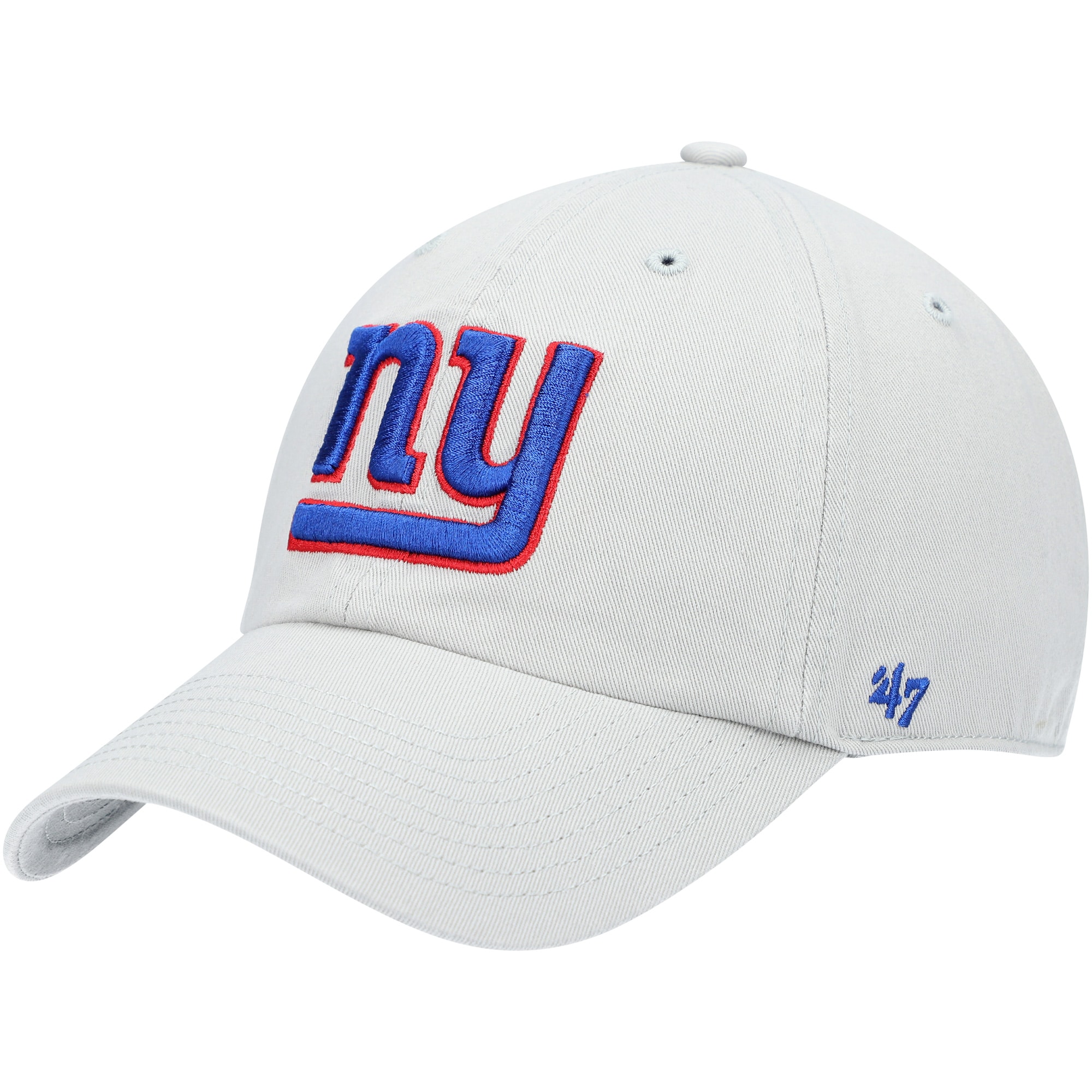 New York Giants mens 47 gray new york giants team clean up adjustable hat | Giants Shop