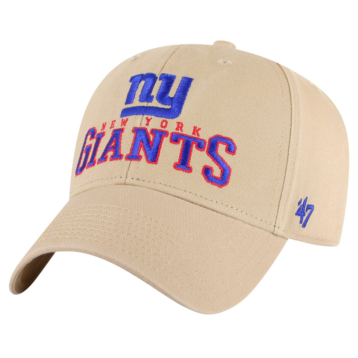 New York Giants mens 47 khaki new york giants powell mvp adjustable hat | Giants Shop