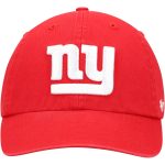 New York Giants mens 47 red new york giants secondary clean up adjustable hat | Giants Shop