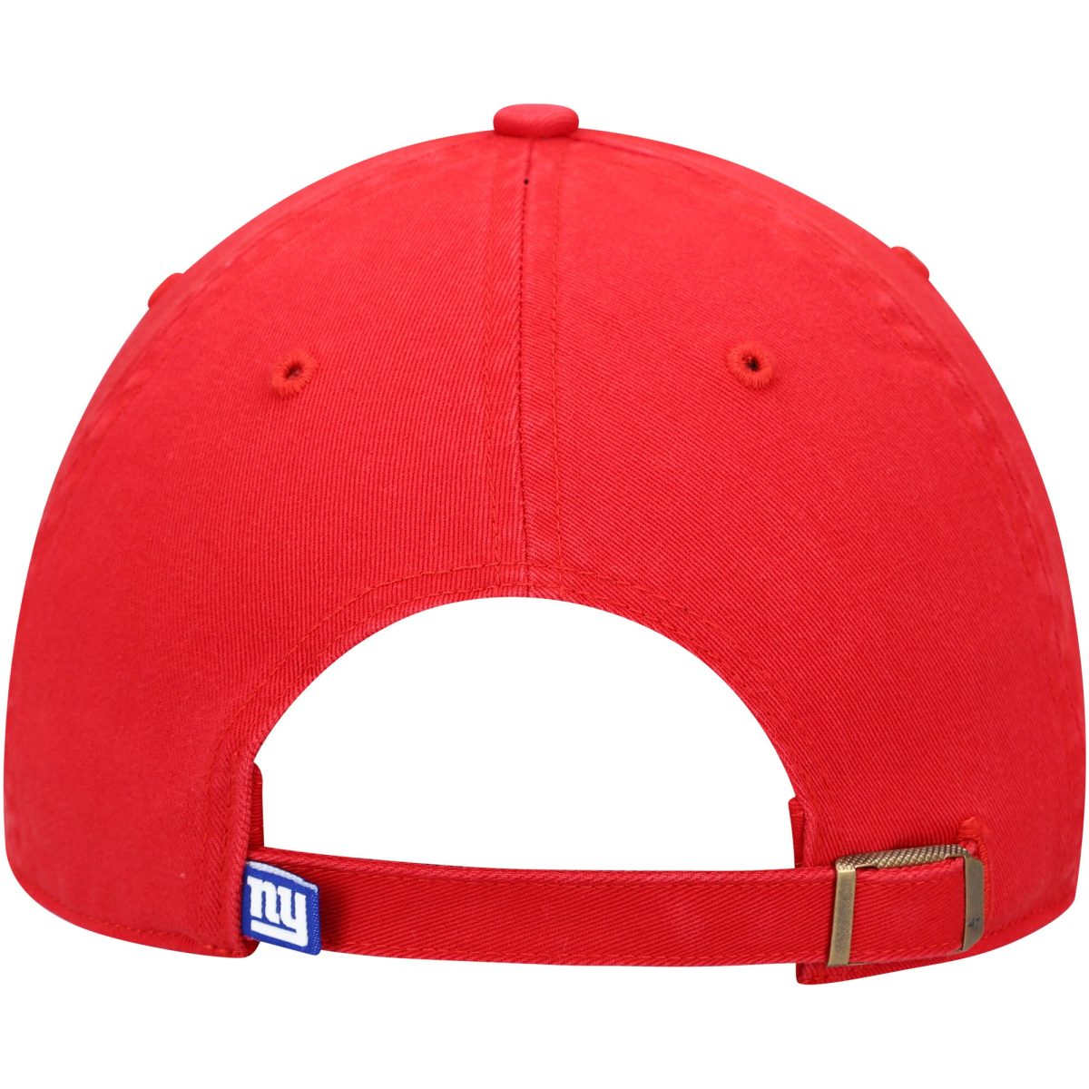 New York Giants mens 47 red new york giants secondary clean up adjustable hat | Giants Shop