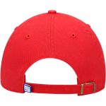New York Giants mens 47 red new york giants secondary clean up adjustable hat | Giants Shop