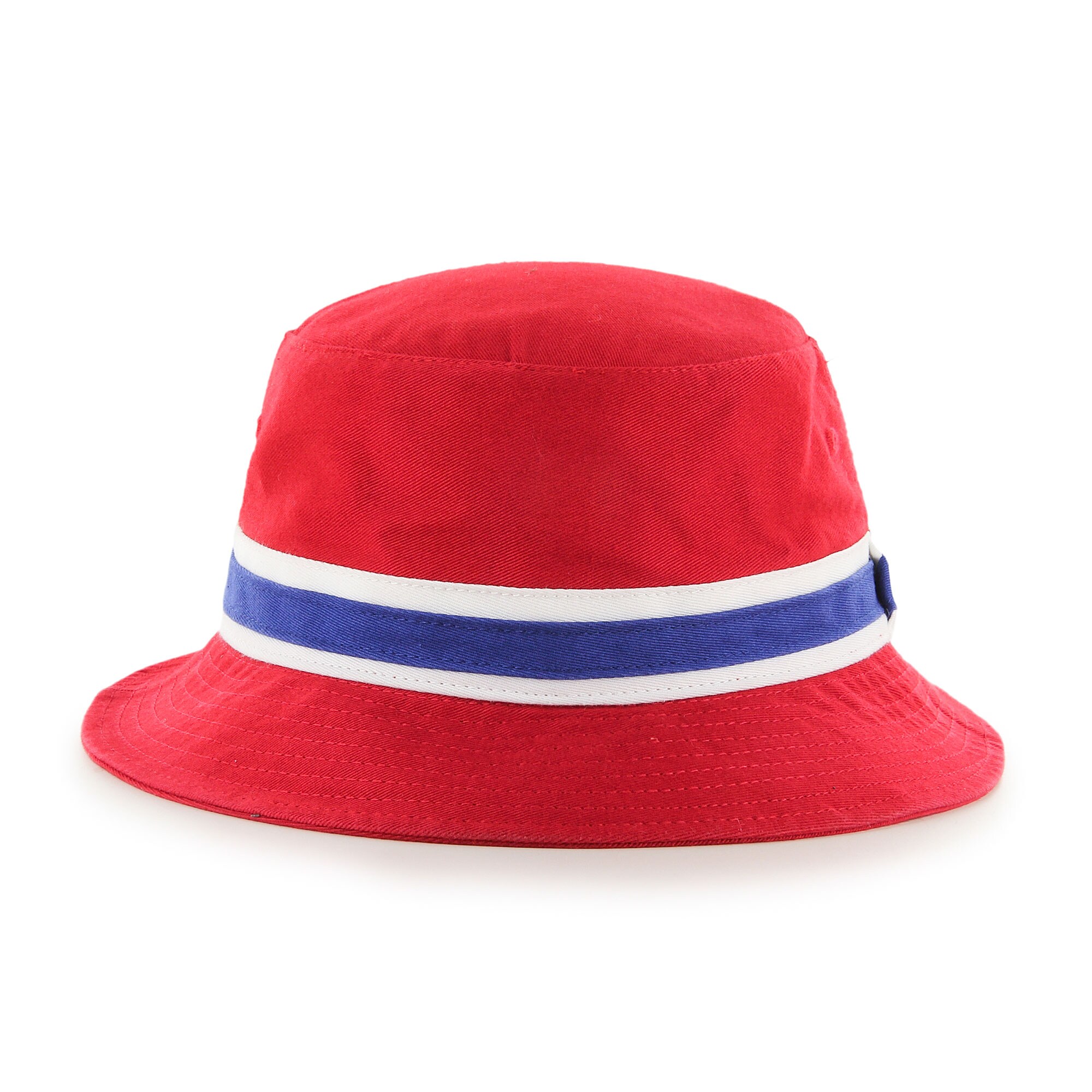 New York Giants mens 47 red new york giants striped bucket hat | Giants Shop