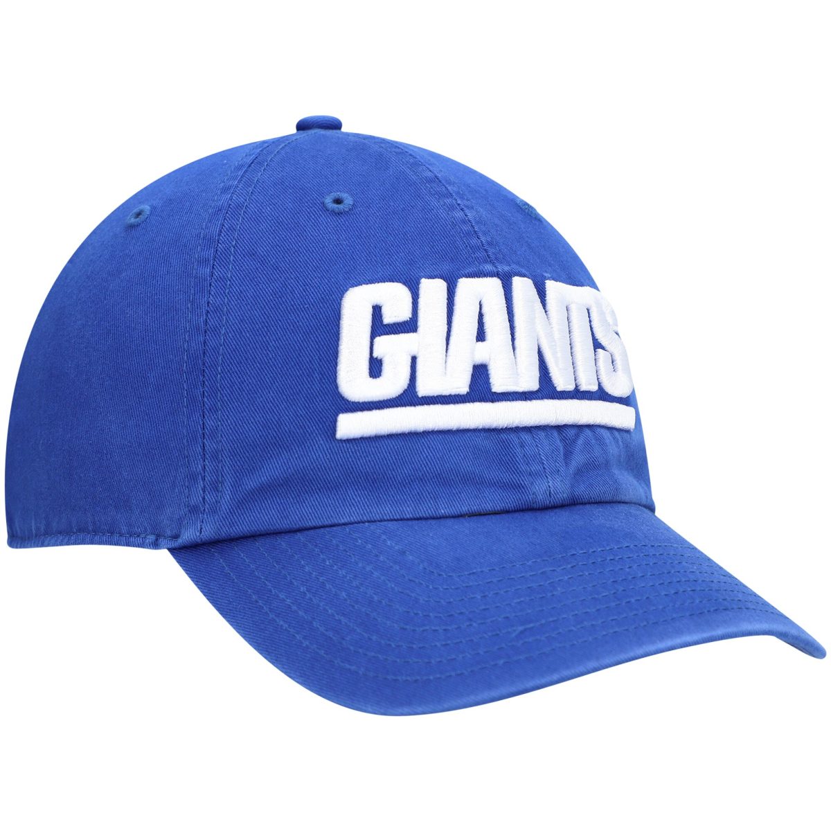 New York Giants mens 47 royal new york giants clean up script adjustable hat | Giants Shop