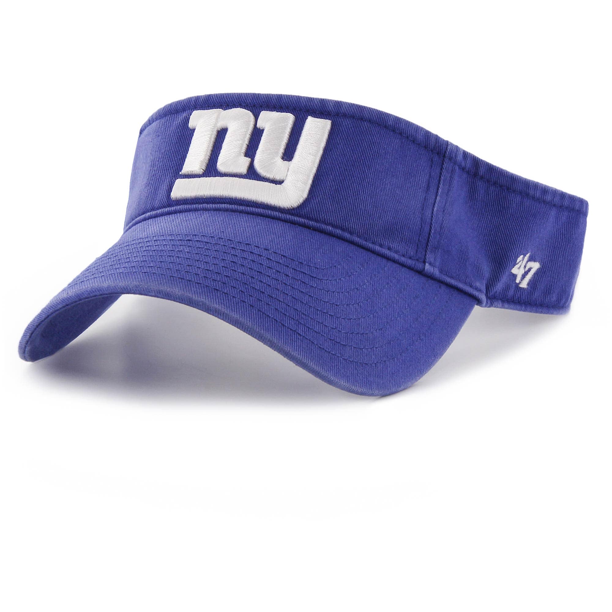 New York Giants mens 47 royal new york giants clean up visor | Giants Shop