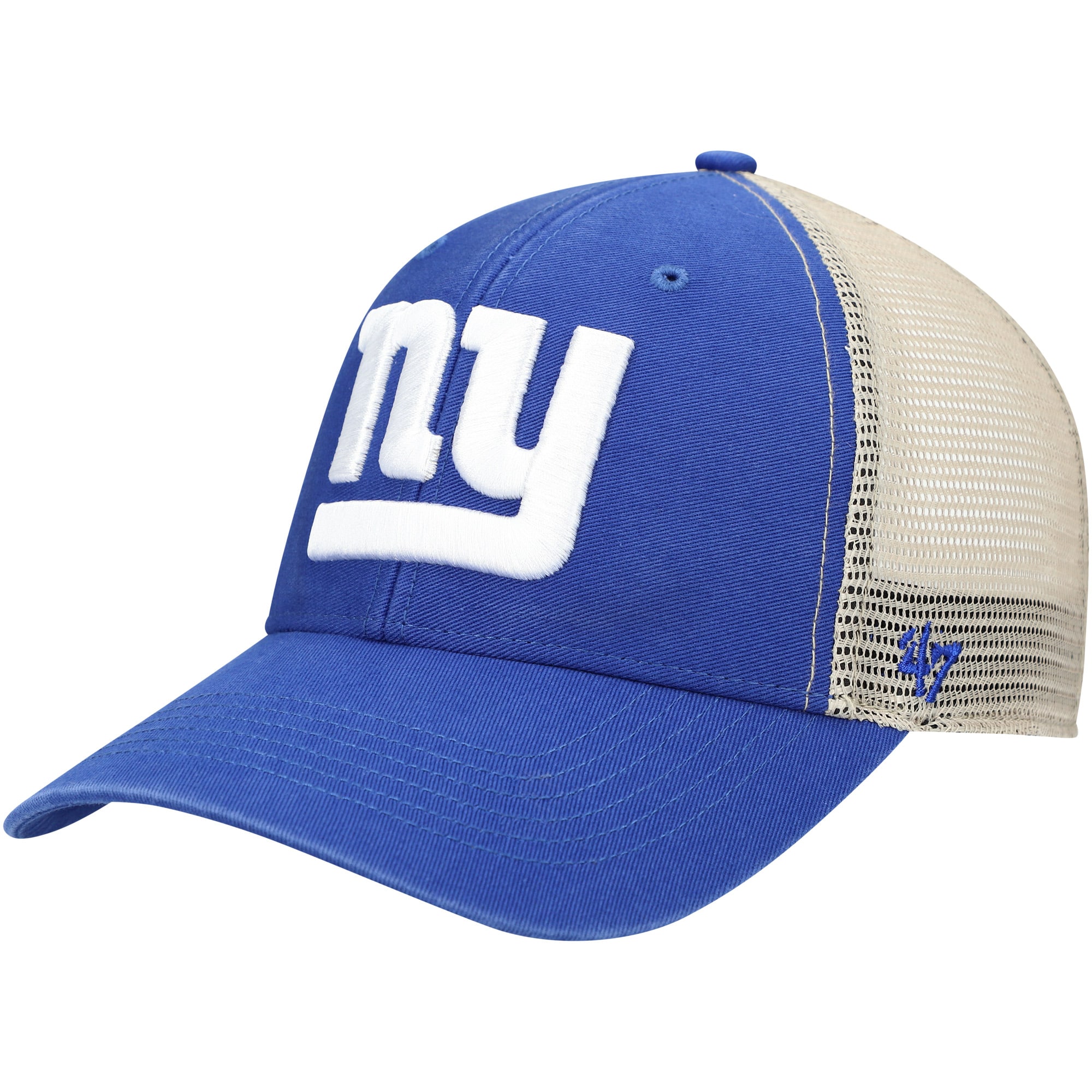 New York Giants mens 47 royal new york giants flagship mvp snapback hat | Giants Shop
