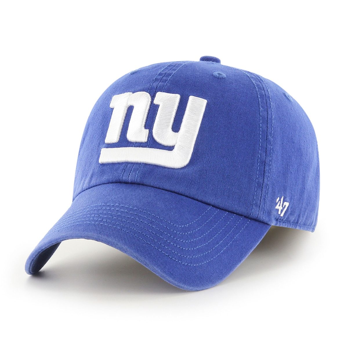 New York Giants mens 47 royal new york giants franchise logo fitted hat | Giants Shop