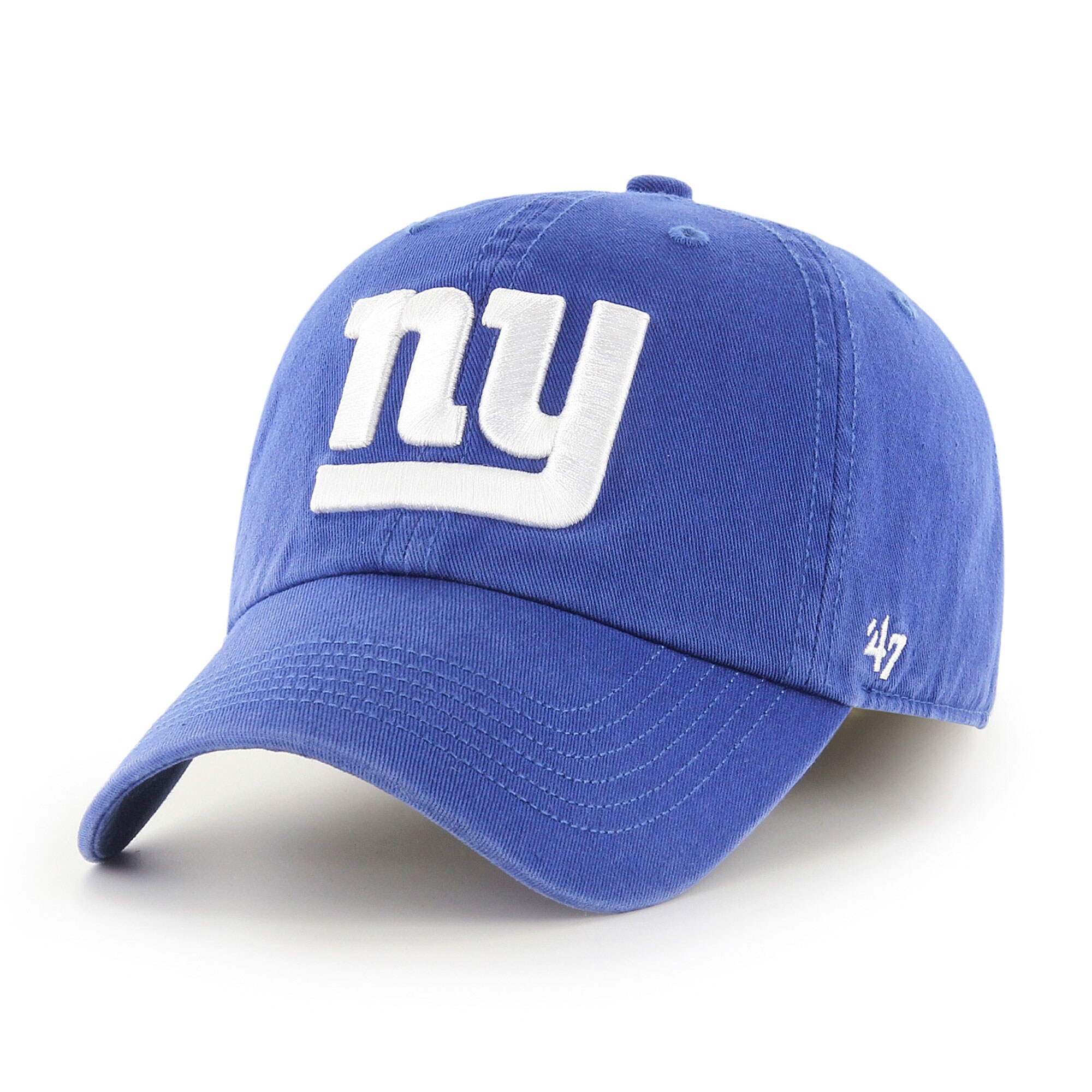 New York Giants mens 47 royal new york giants franchise logo fitted hat | Giants Shop