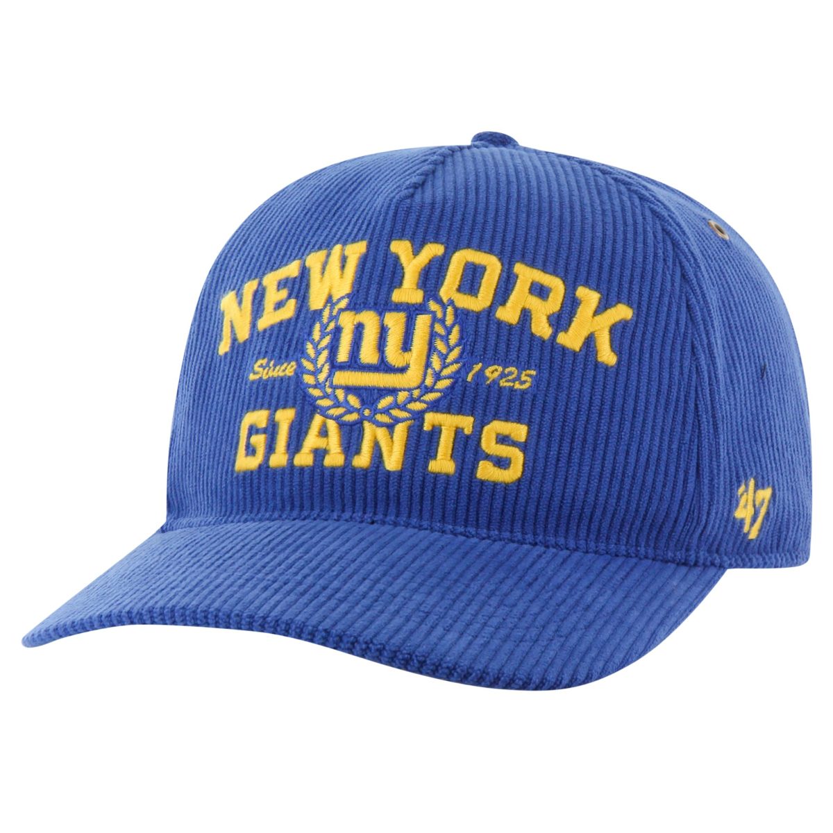 New York Giants mens 47 royal new york giants letterman hitch adjustable hat | Giants Shop