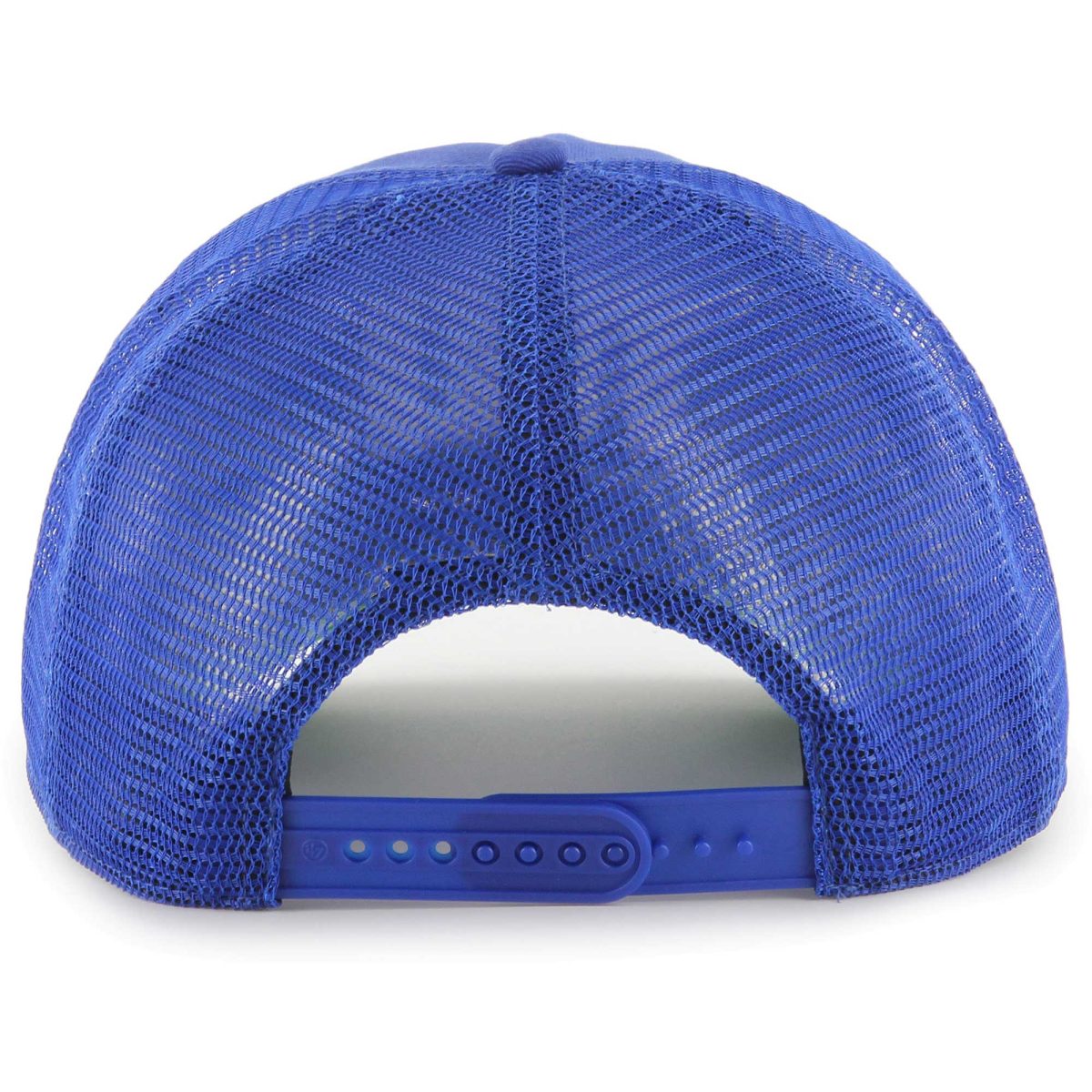 New York Giants mens 47 royal new york giants mesh hitch trucker adjustable hat | Giants Shop