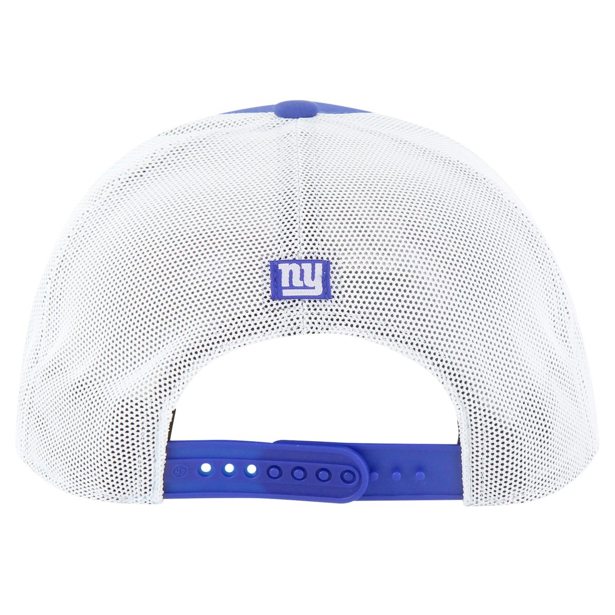 New York Giants mens 47 royalwhite new york giants downburst relaxed hitch trucker adjustable hat | Giants Shop