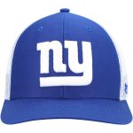 New York Giants mens 47 royalwhite new york giants trucker snapback hat | Giants Shop