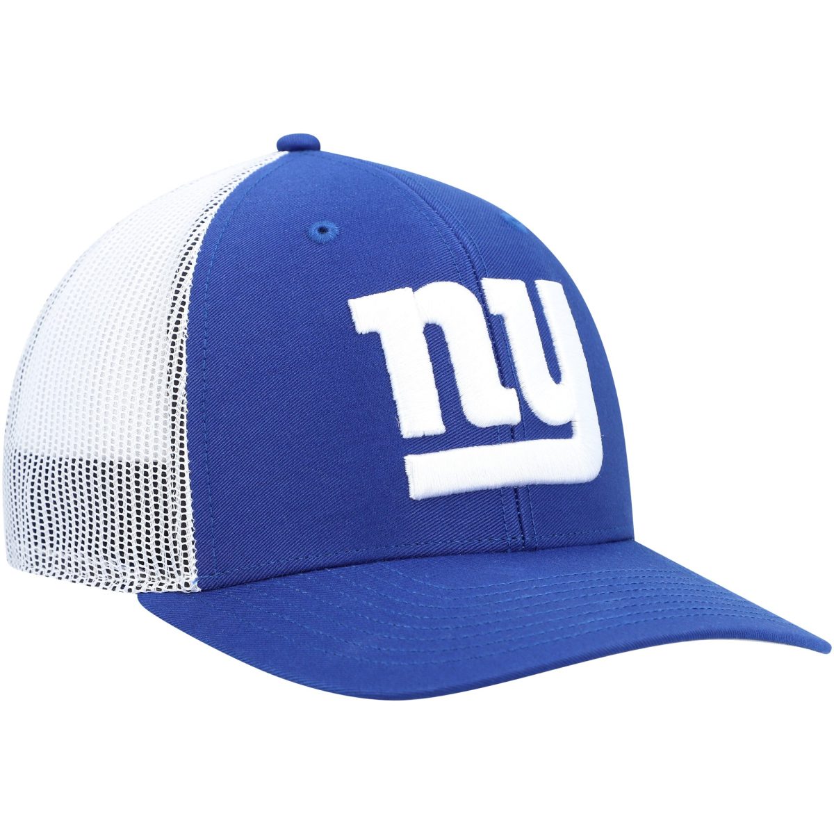 New York Giants mens 47 royalwhite new york giants trucker snapback hat | Giants Shop