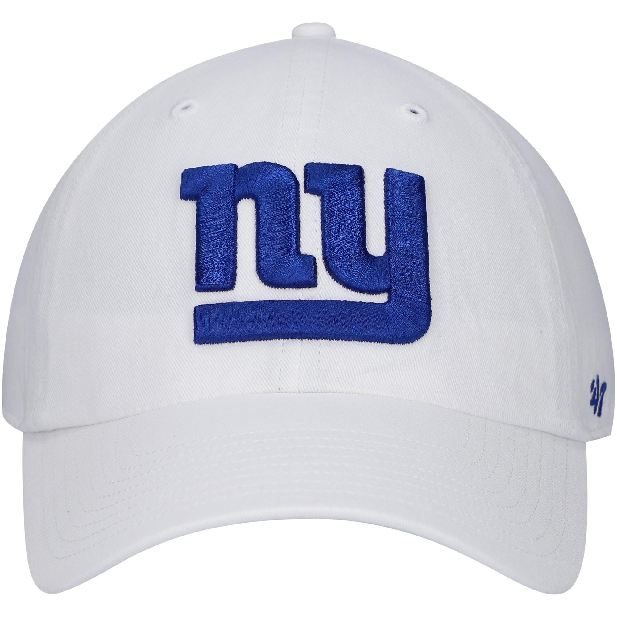 New York Giants mens 47 white new york giants clean up adjustable hat | Giants Shop