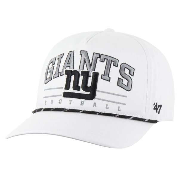 New York Giants mens 47 white new york giants roscoe speckle adjustable hat | Giants Shop
