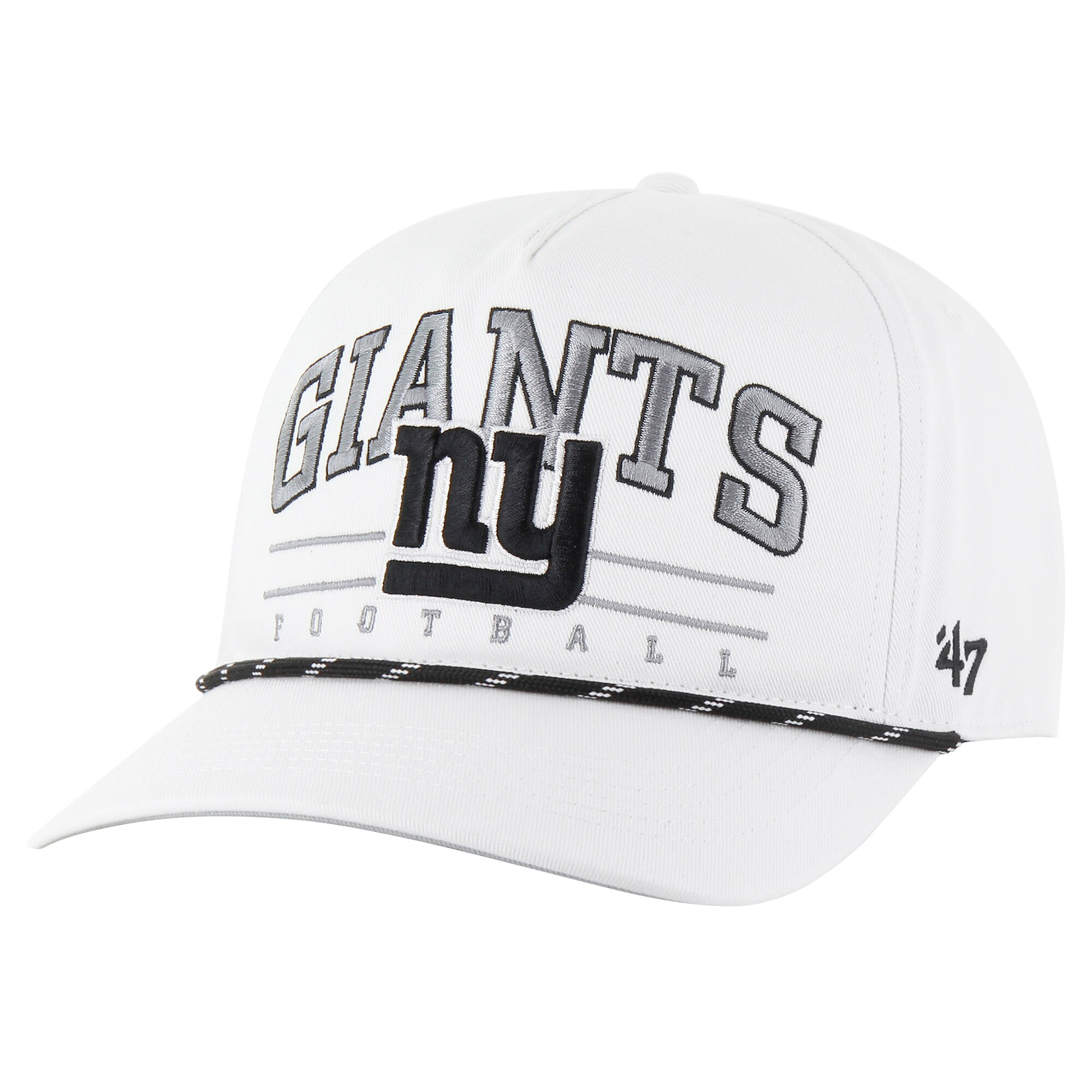 New York Giants mens 47 white new york giants roscoe speckle adjustable hat | Giants Shop
