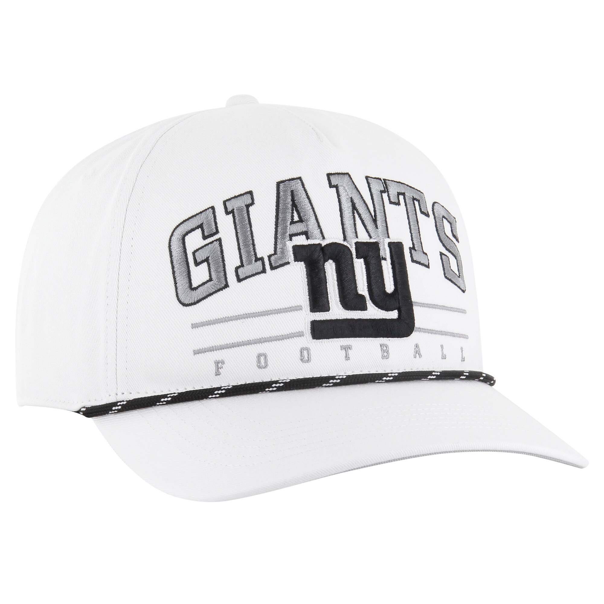 New York Giants mens 47 white new york giants roscoe speckle adjustable hat | Giants Shop