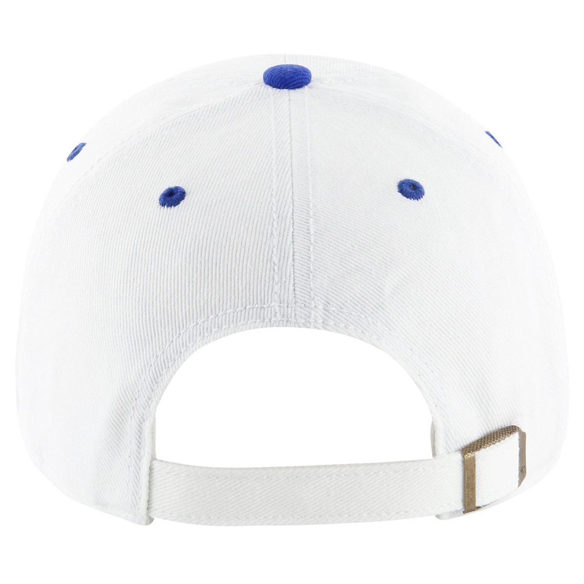 New York Giants mens 47 whiteroyal new york giants double header diamond clean up adjustable hat | Giants Shop