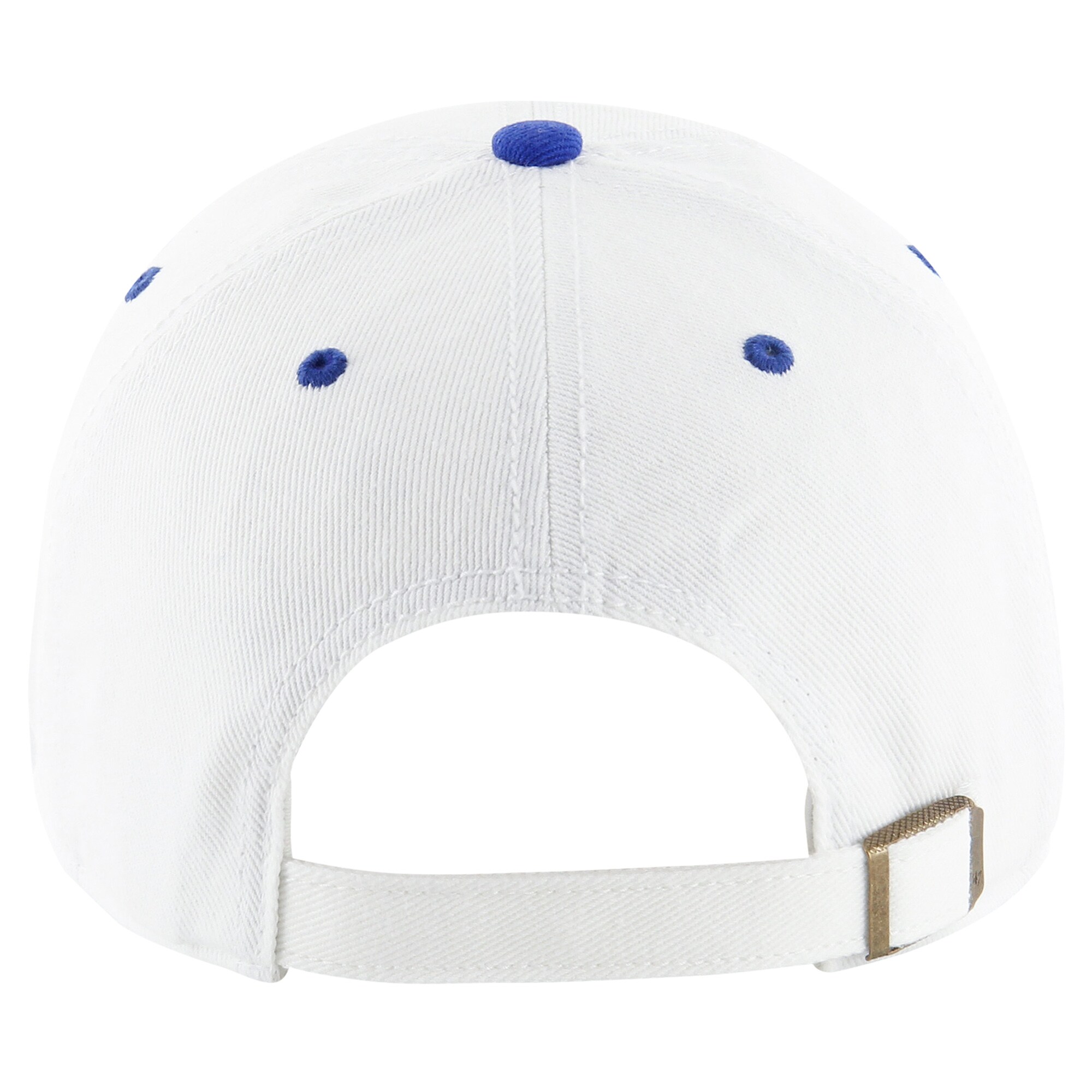 New York Giants mens 47 whiteroyal new york giants double header diamond clean up adjustable hat | Giants Shop