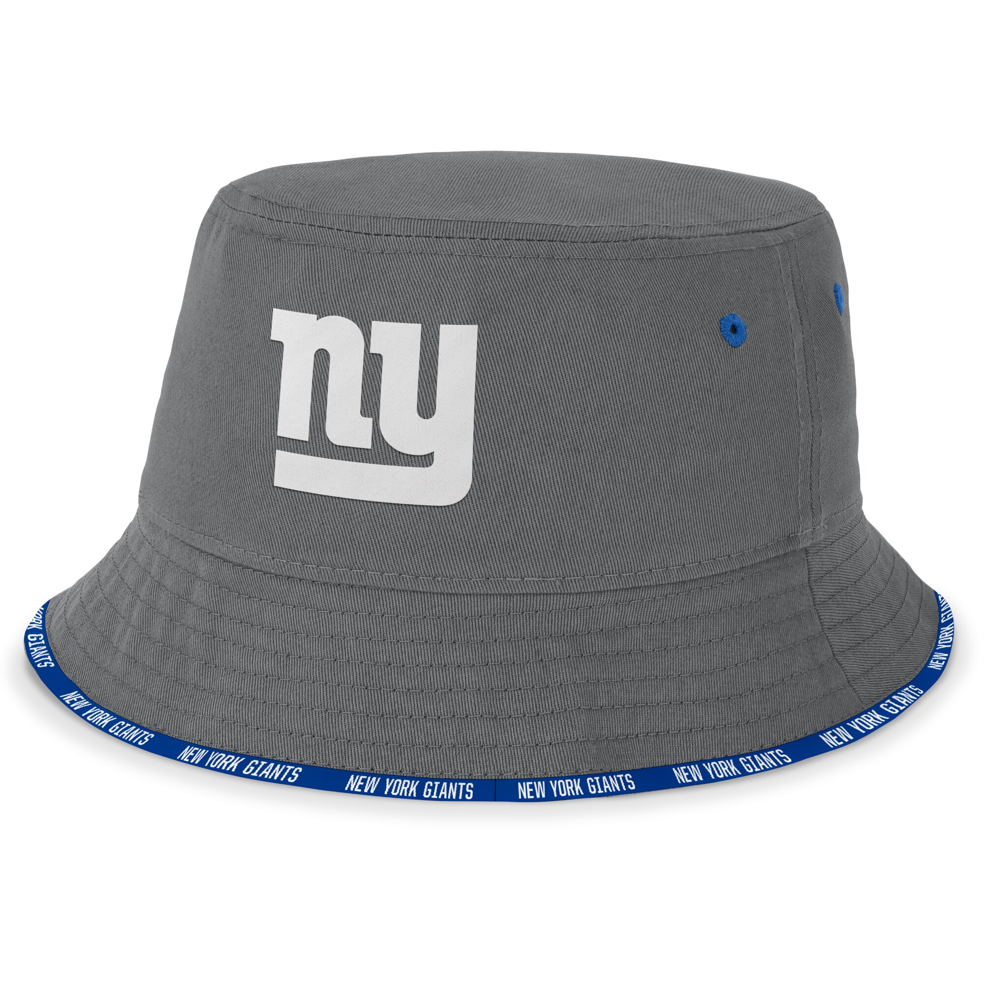 New York Giants mens fanatics graphite new york giants backup bucket hat | Giants Shop