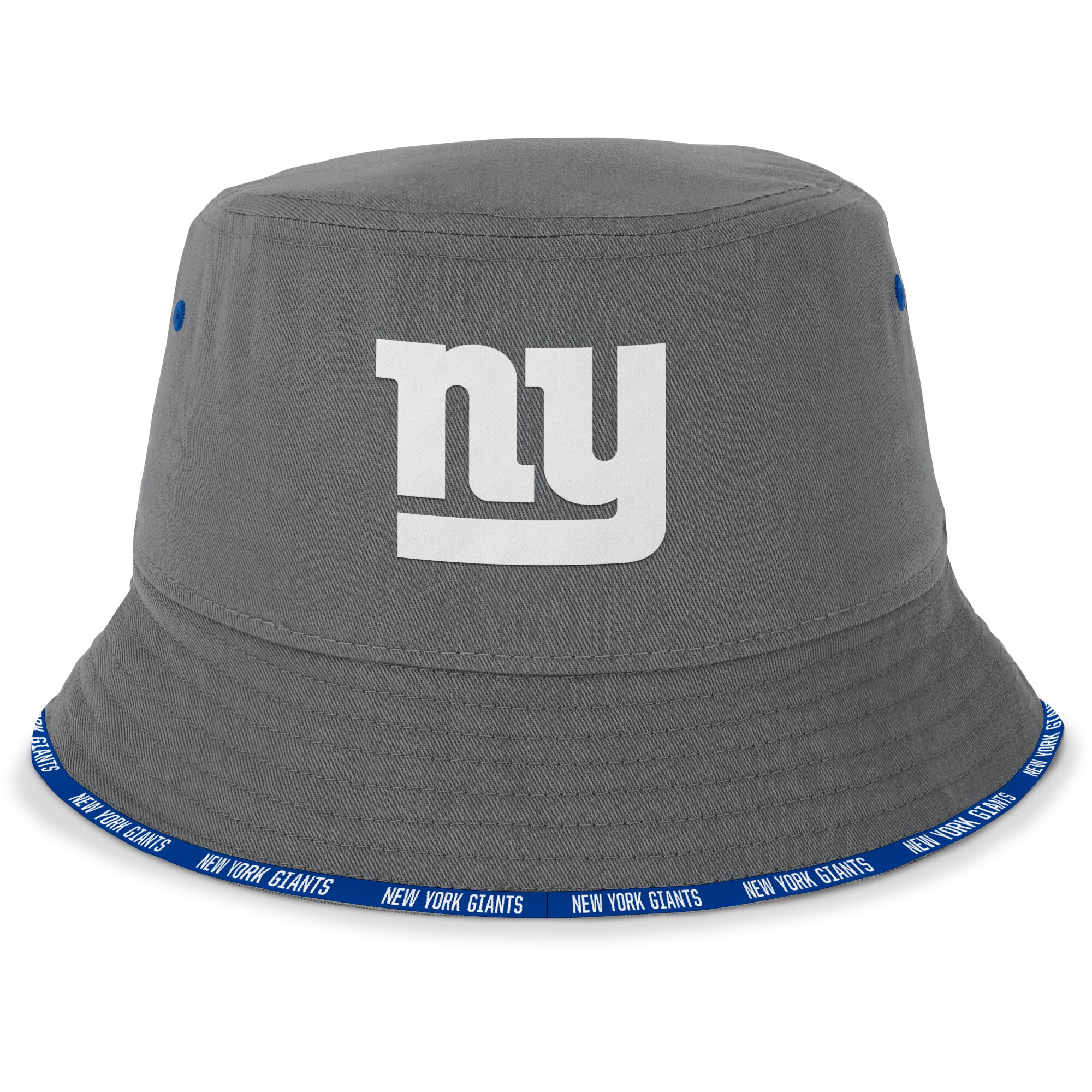 New York Giants mens fanatics graphite new york giants backup bucket hat | Giants Shop