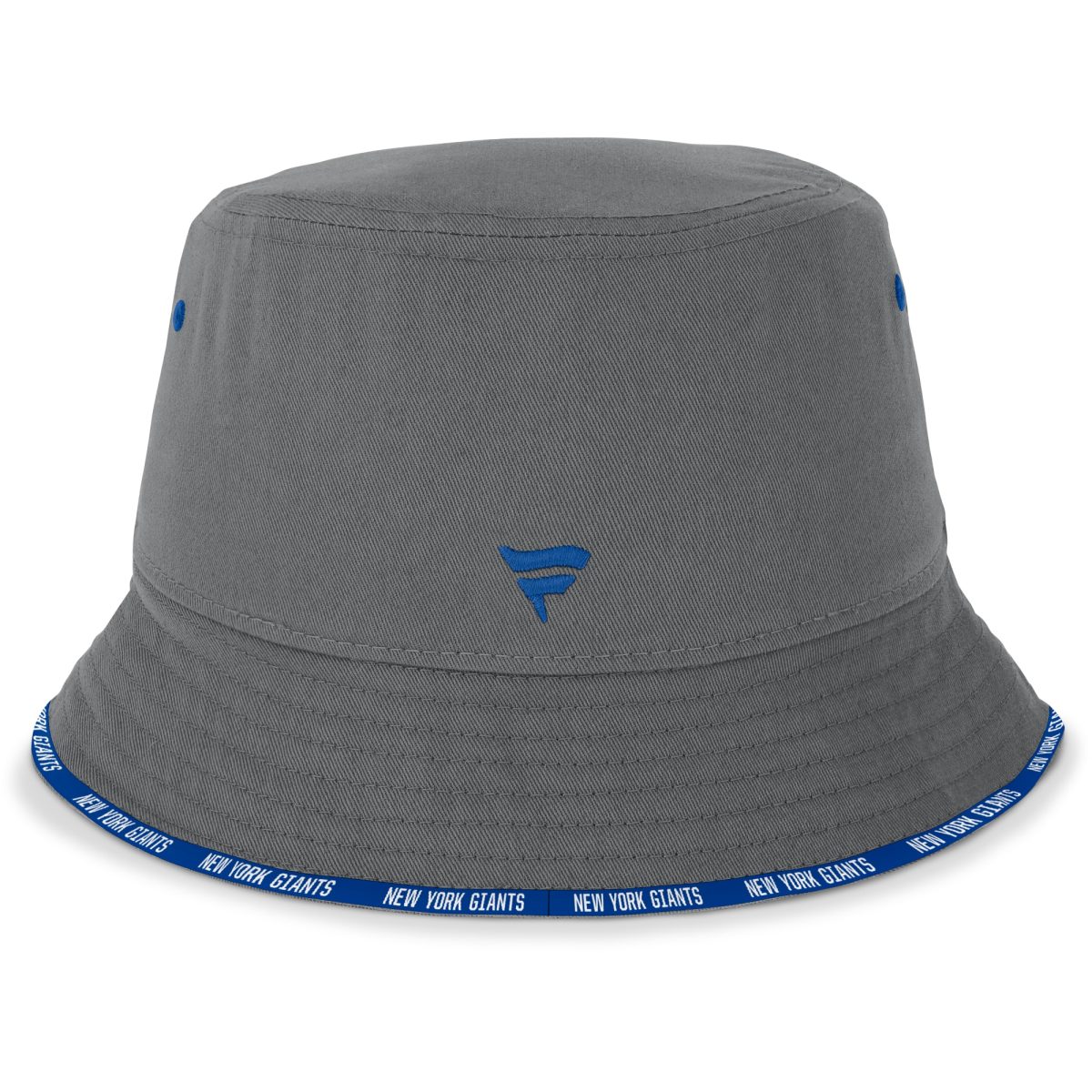 New York Giants mens fanatics graphite new york giants backup bucket hat | Giants Shop