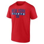 New York Giants mens fanatics redroyal new york giants t-shirt  adjustable hat combo pack | Giants Shop
