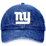 New York Giants mens fanatics royal new york giants snow wash adjustable hat | Giants Shop