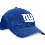 New York Giants mens fanatics royal new york giants snow wash adjustable hat | Giants Shop