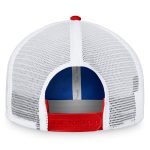 New York Giants mens fanatics royalwhite new york giants fundamentals trucker adjustable hat | Giants Shop