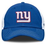 New York Giants mens fanatics royalwhite new york giants trucker adjustable hat | Giants Shop