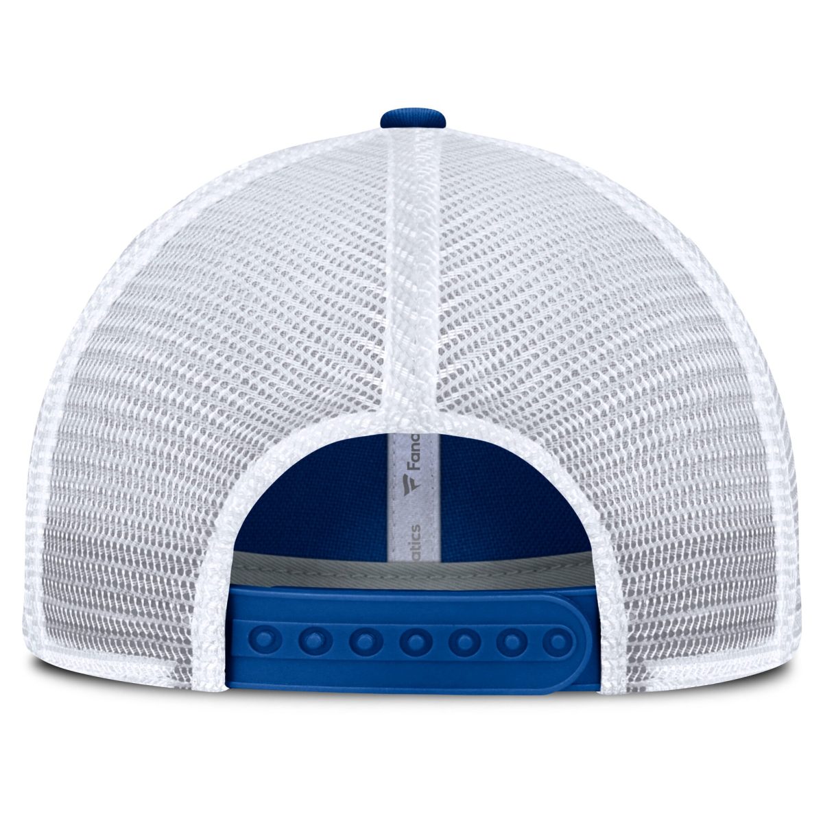 New York Giants mens fanatics royalwhite new york giants trucker adjustable hat | Giants Shop