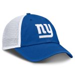 New York Giants mens fanatics royalwhite new york giants vintage trucker adjustable hat | Giants Shop