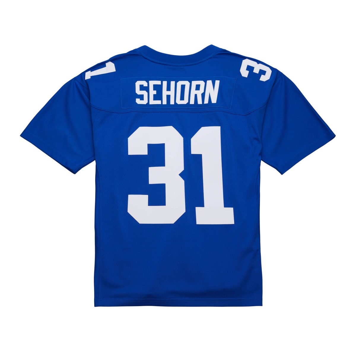 New York Giants mens mitchell  ness jason sehorn royal new york giants 2000 legacy replica jersey | Giants Shop