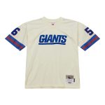 New York Giants mens mitchell  ness lawrence taylor cream new york giants chainstitch legacy jersey | Giants Shop