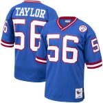 New York Giants mens mitchell  ness lawrence taylor royal new york giants 1986 authentic throwback retired player jersey | Giants Shop