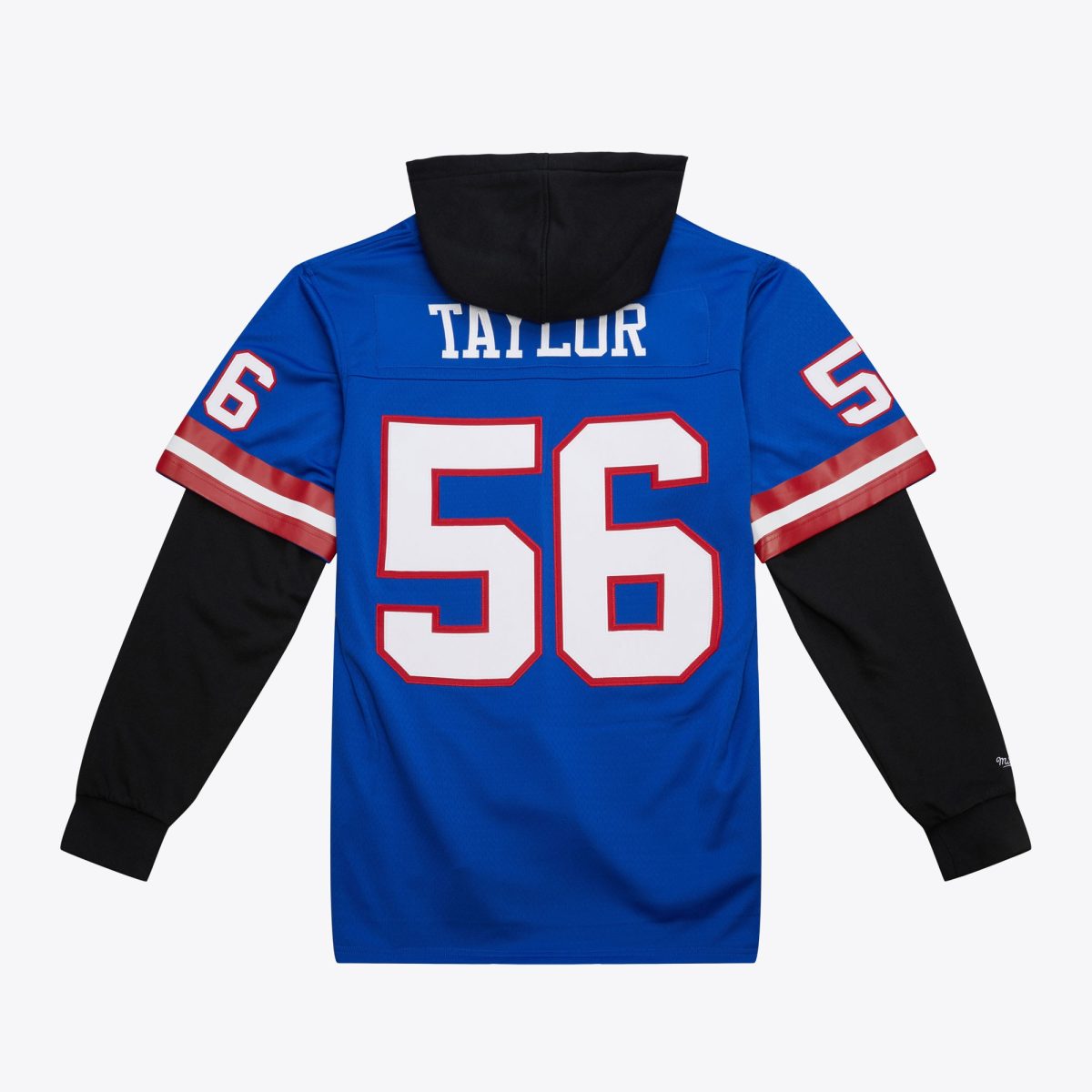 New York Giants mens mitchell  ness lawrence taylor royal new york giants player name  number hoodie legacy jersey | Giants Shop
